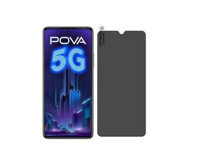 Privacy Screen Protector Compatible for Tecno Pova 5G - Matte Finish